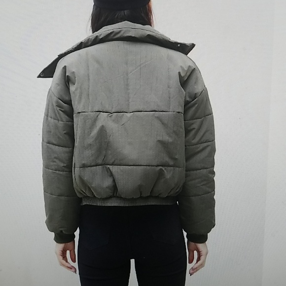 Primrose Button up Puffy Jacket - Picture 4 of 8